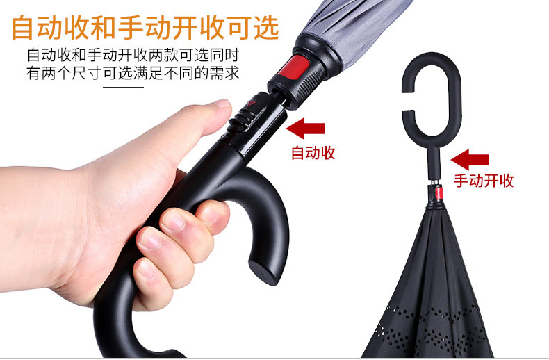 一键开合雨伞手柄 一键开合雨伞手柄