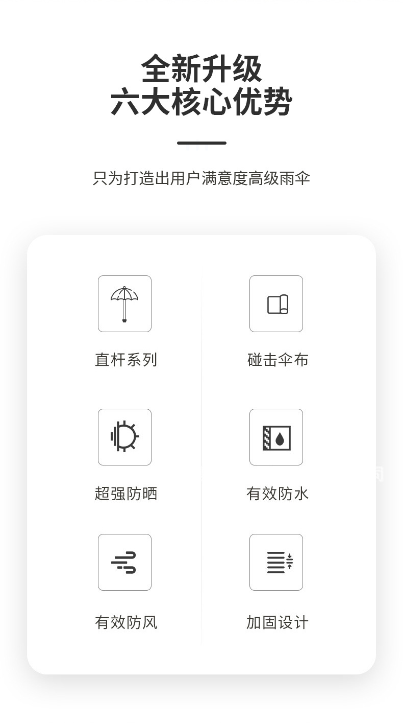 雨伞特点图 雨伞特点图