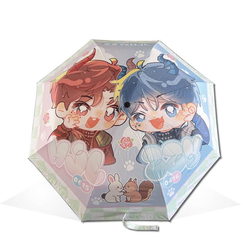 明星主题雨伞的案例 明星主题雨伞的案例